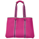 Azade Neoprene Beach Bag Φούξια