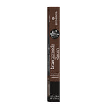essence brow pomade + brush 04 Dark Brown 1,2g